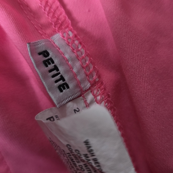 Stylish Pink Women's Jogger Scrub Pants Small Petite - Picture 6 of 7